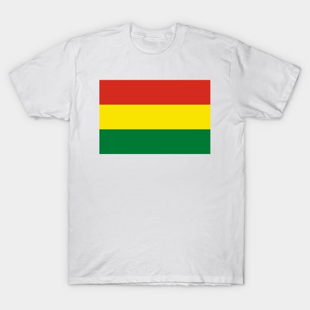 Flag of Bolivia T-Shirt by COUNTRY FLAGS